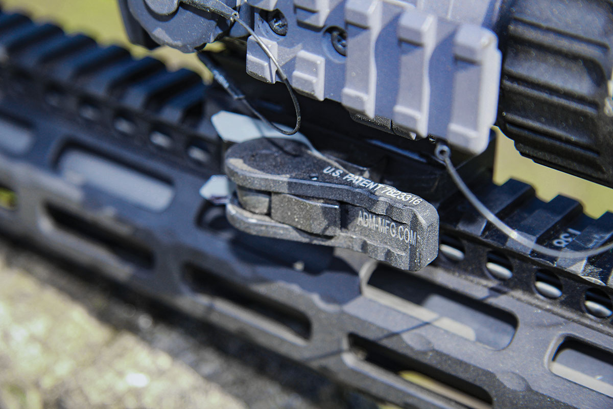 The Armasight Operator 640 includes an ADM Manufacturing quick-detach Picatinny mount. This set the optic 1.5 inches above the rail and made adding and removing the unit a snap. It also provided dead-reliable repeatability.